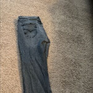 Levi's Men's Straight Jeans in Faded Black